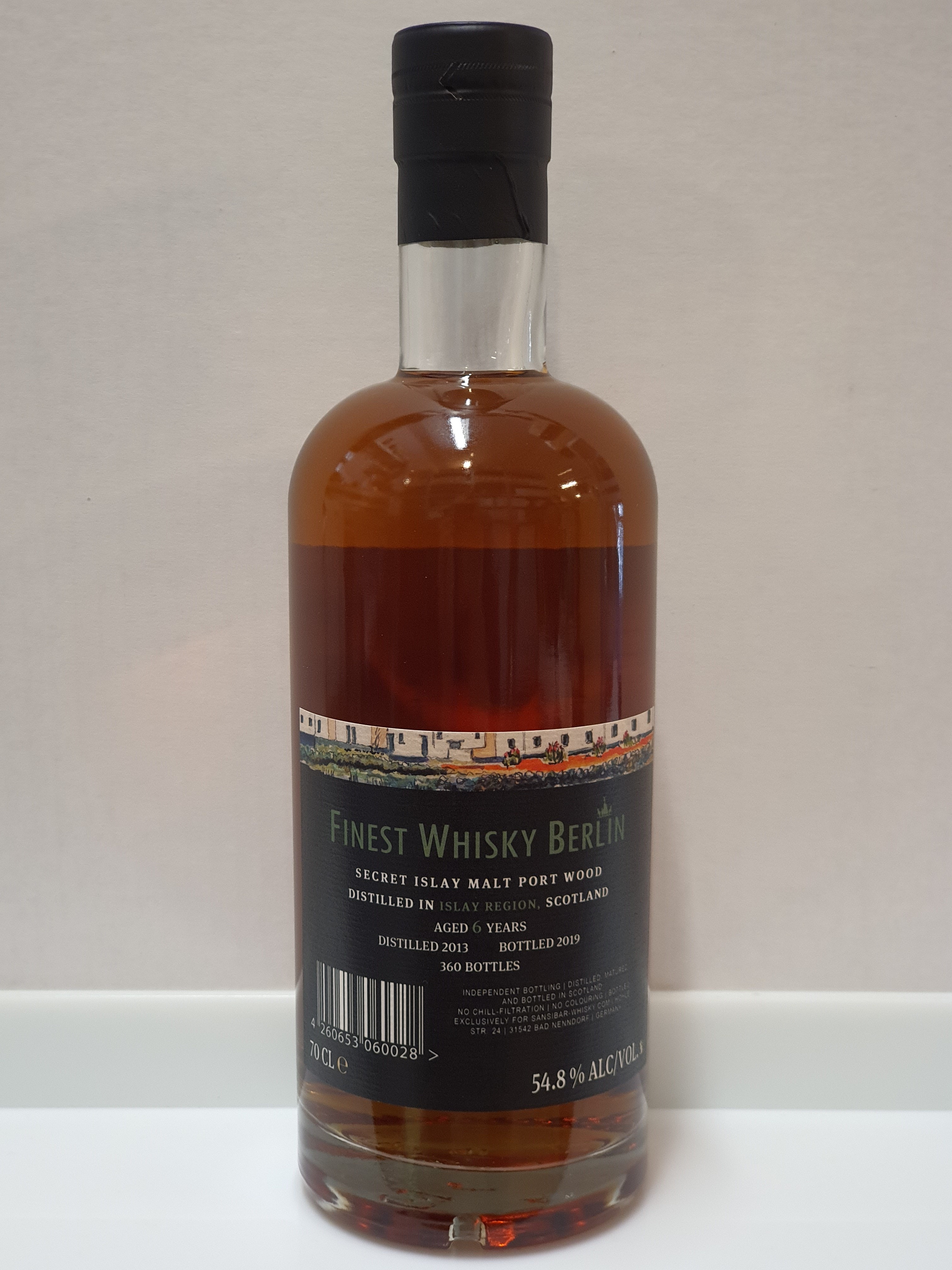 Secret Islay Malt 6y (Port Cask matured) - Finest Whisky Berlin Batch 2