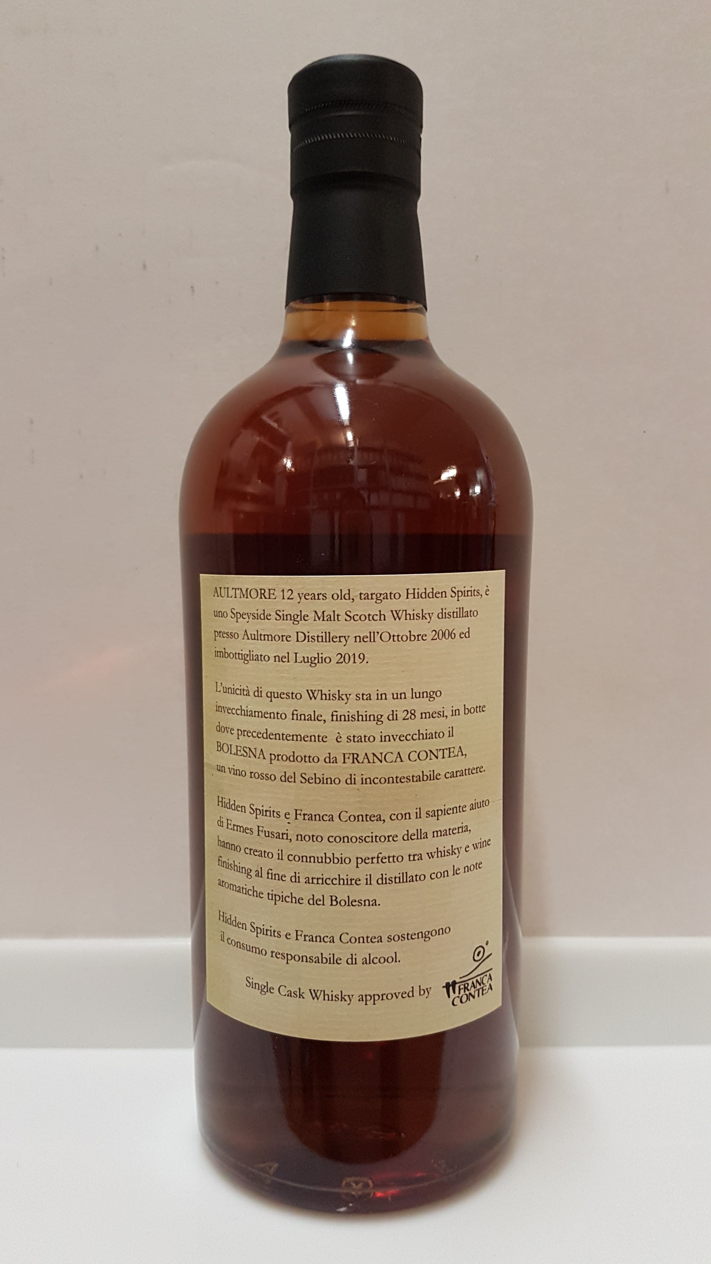 Aultmore 12y (Bolesna Wine Cask Finish) - Hidden Spirits