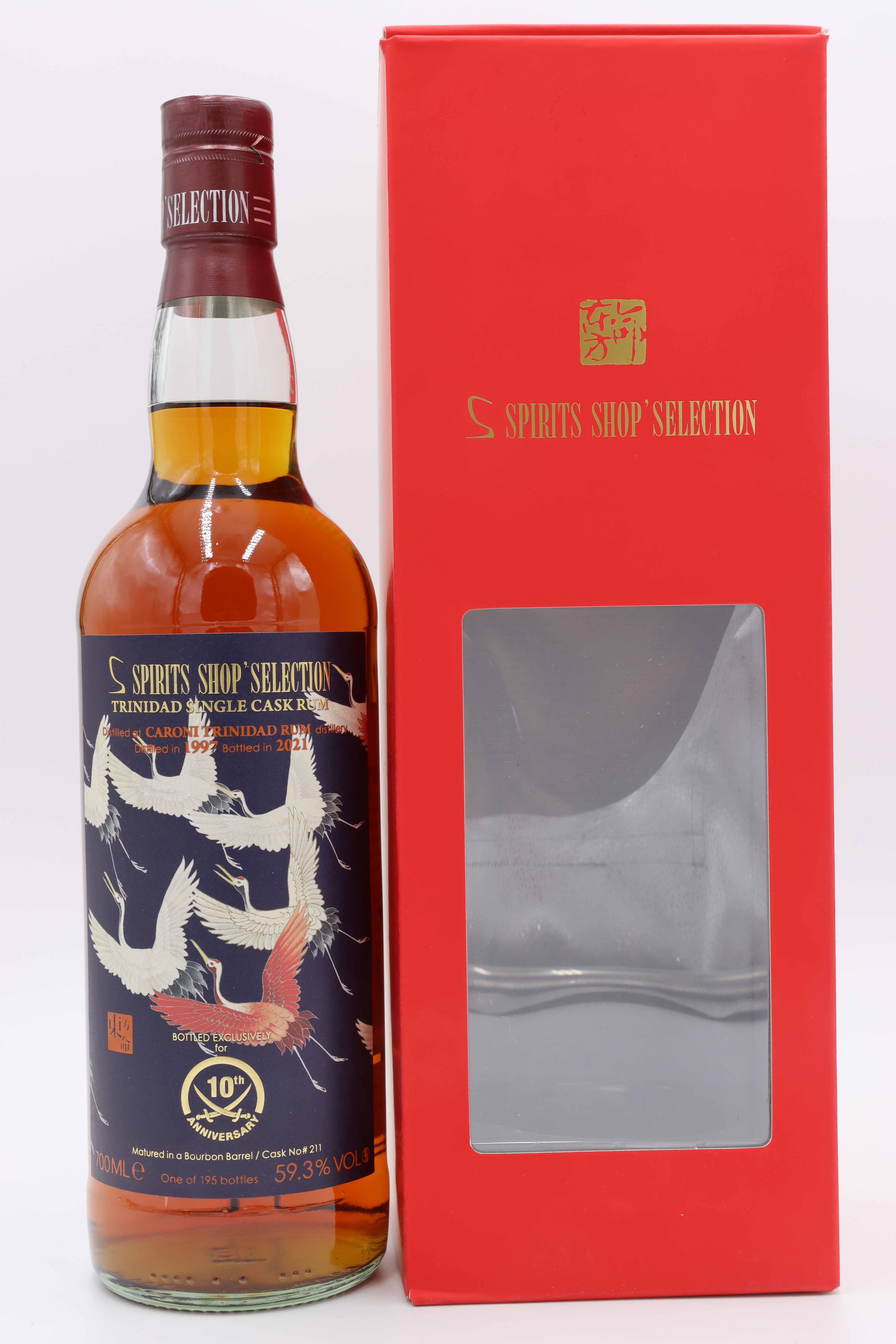 Caroni 24y - 10th Anniversary Bottling by S-Spirits Shop Selection