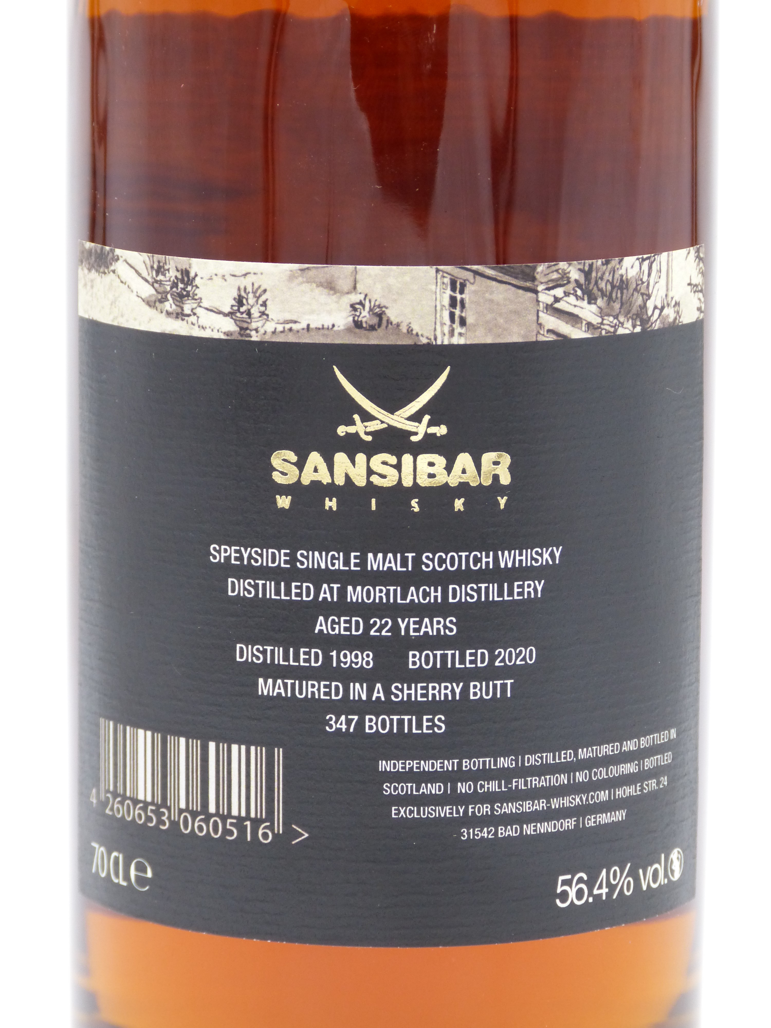 Mortlach 22y - 10th Anniversary Bottling by Sansibar Whisky