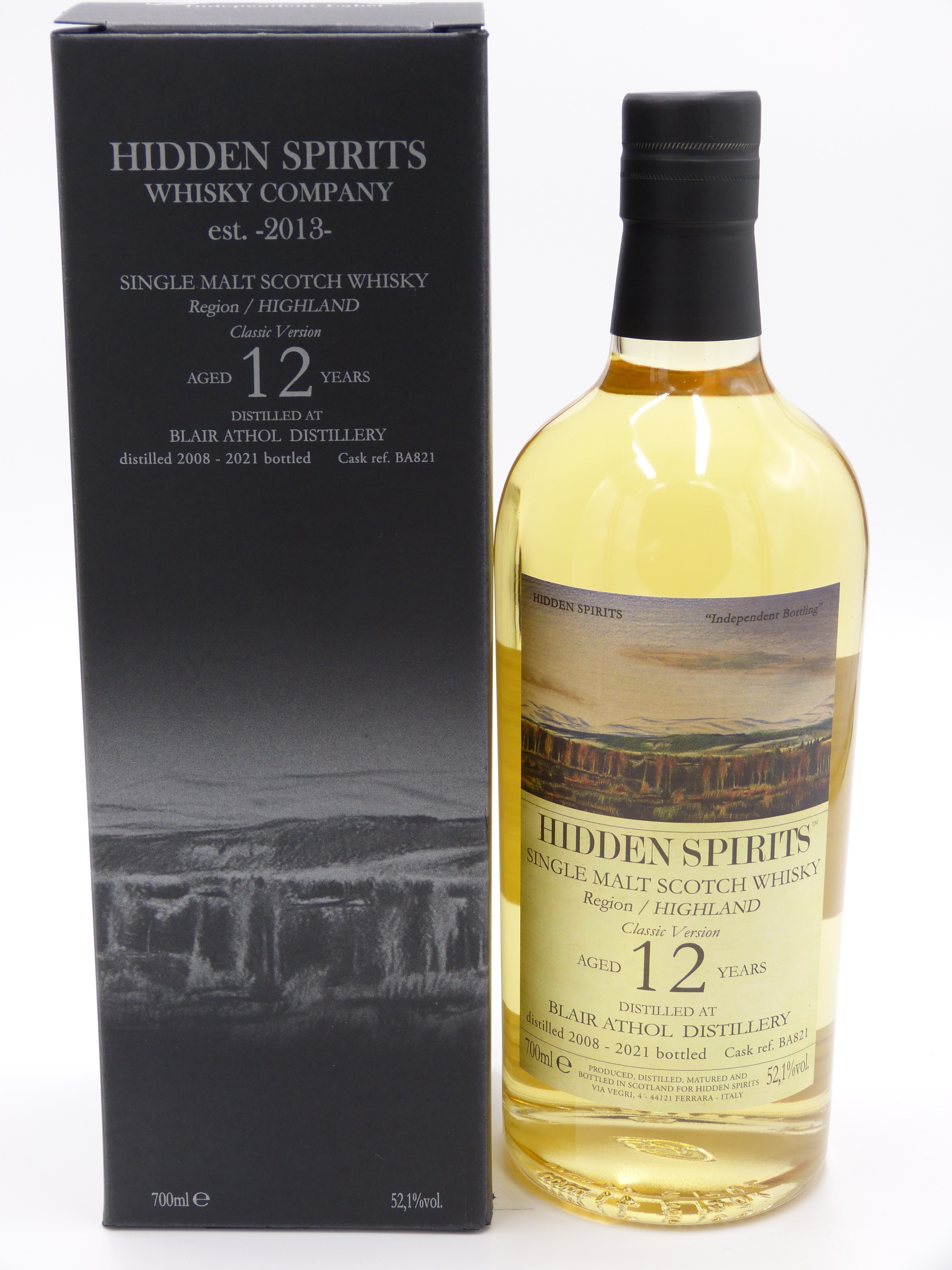 Blair Athol 12y - Hidden Spirits