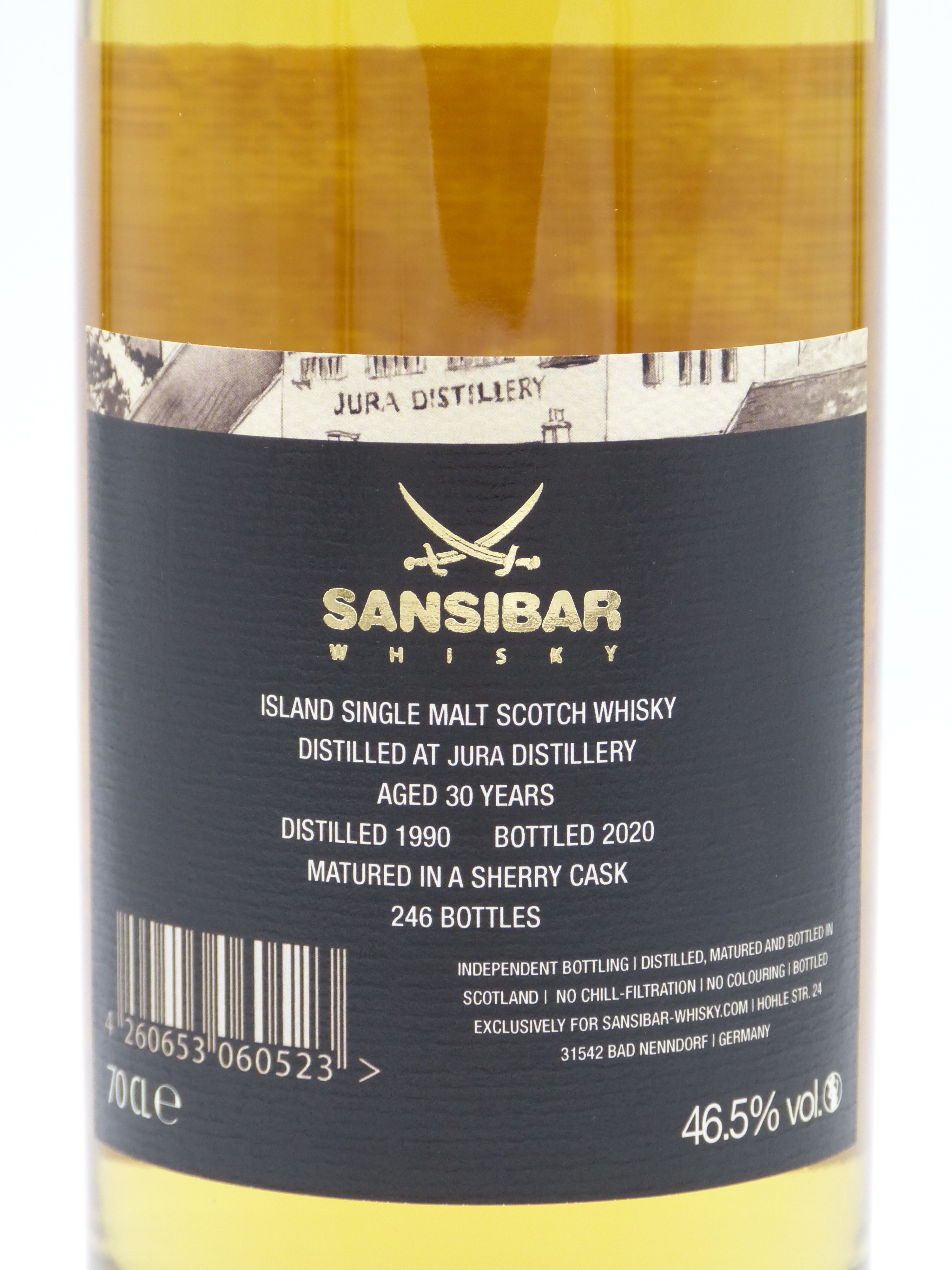 Jura 30y - 10th Anniversary Bottling by Sansibar Whisky