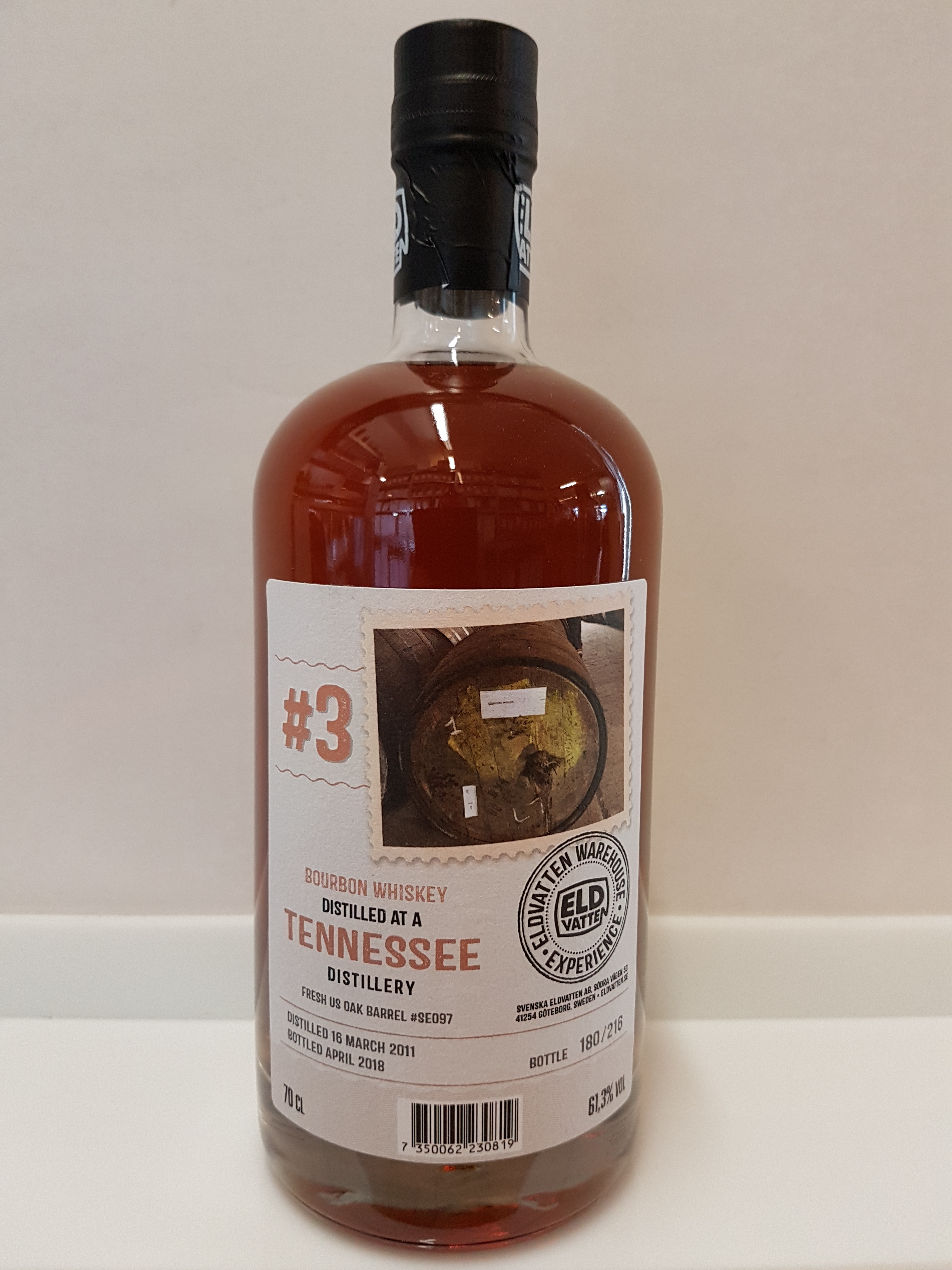 Tennessee Whiskey 7y - Eldvatten