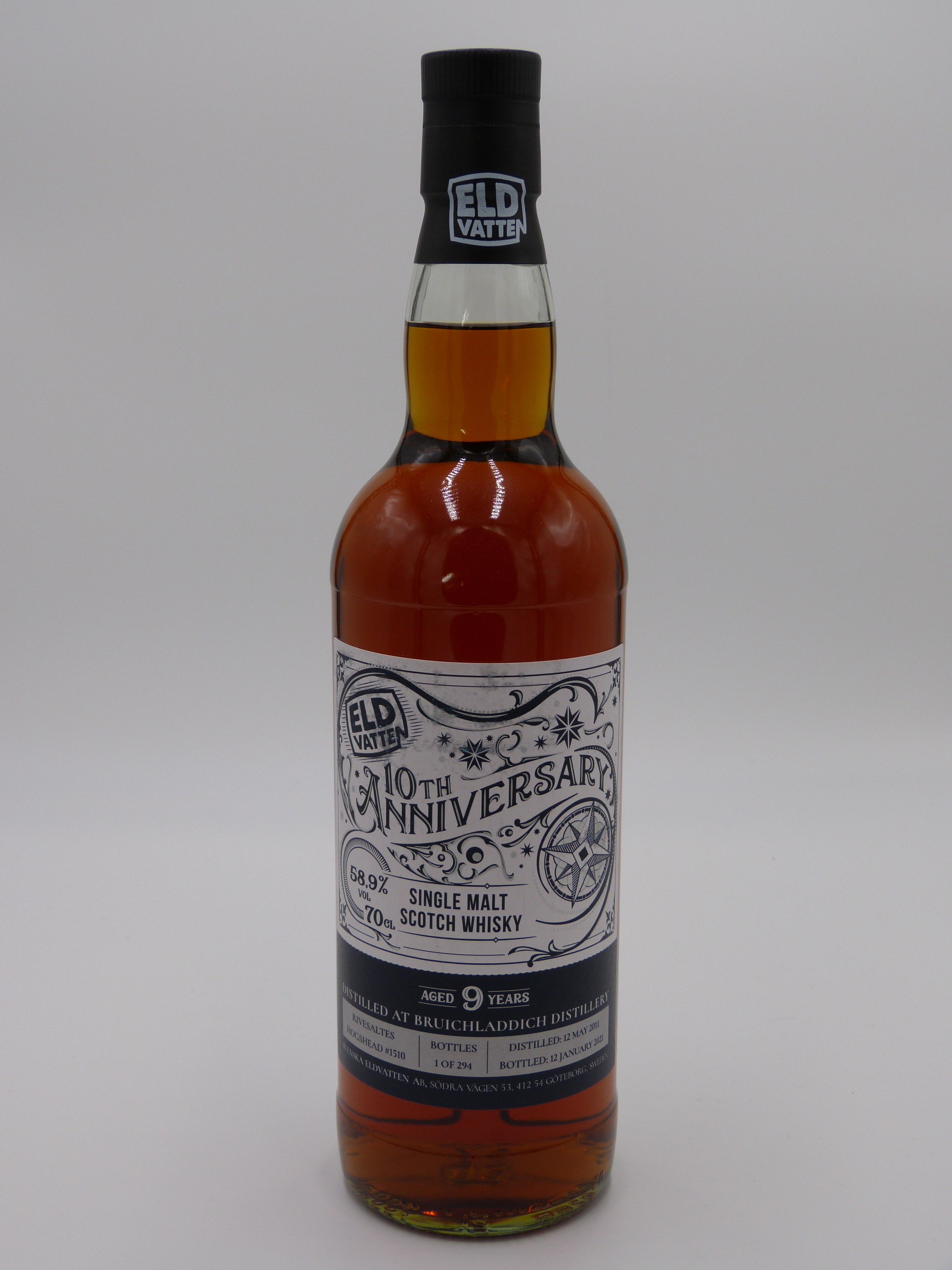Bruichladdich 9y - Eldvatten
