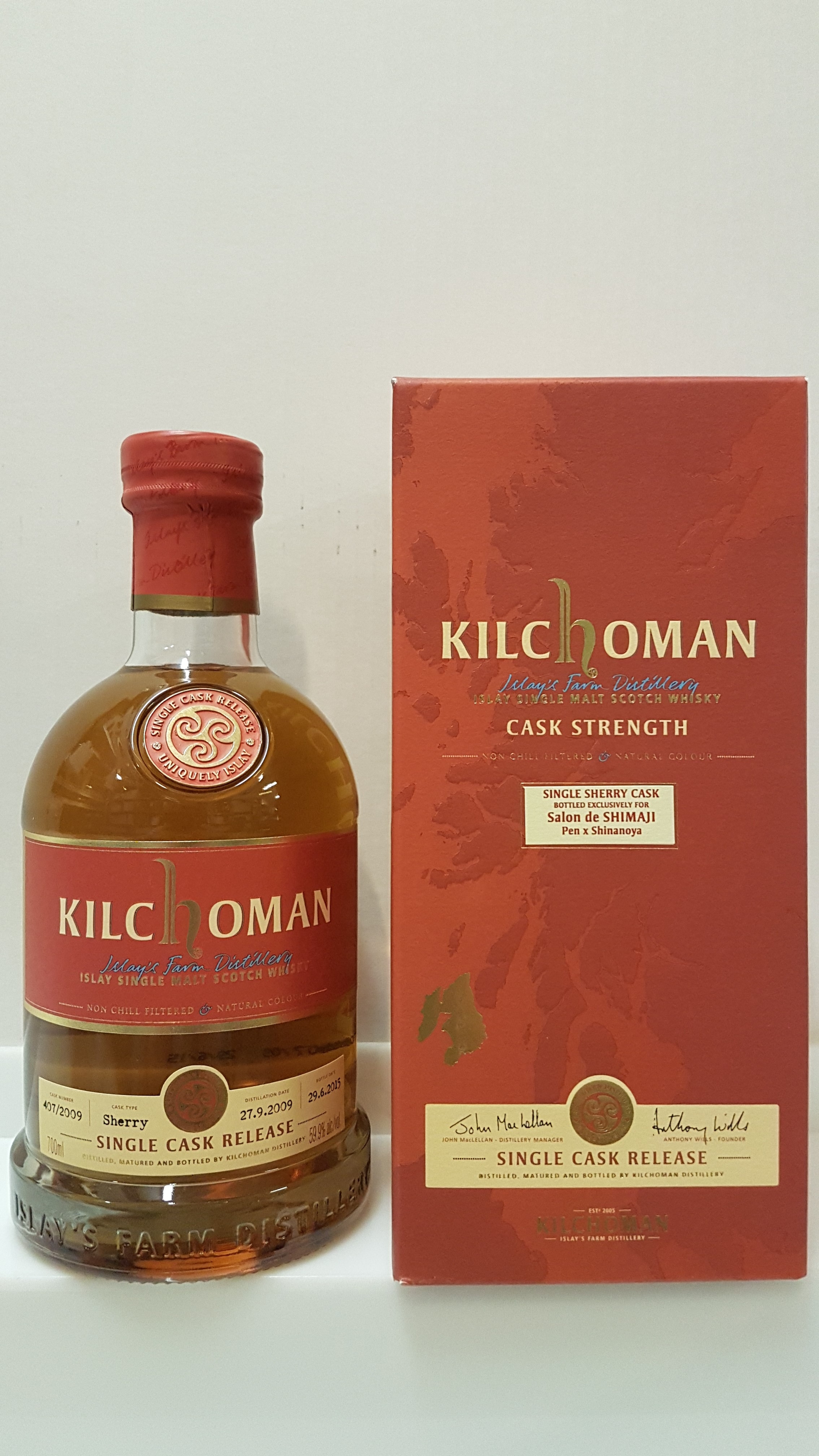 Kilchoman 5y - Shinanoya