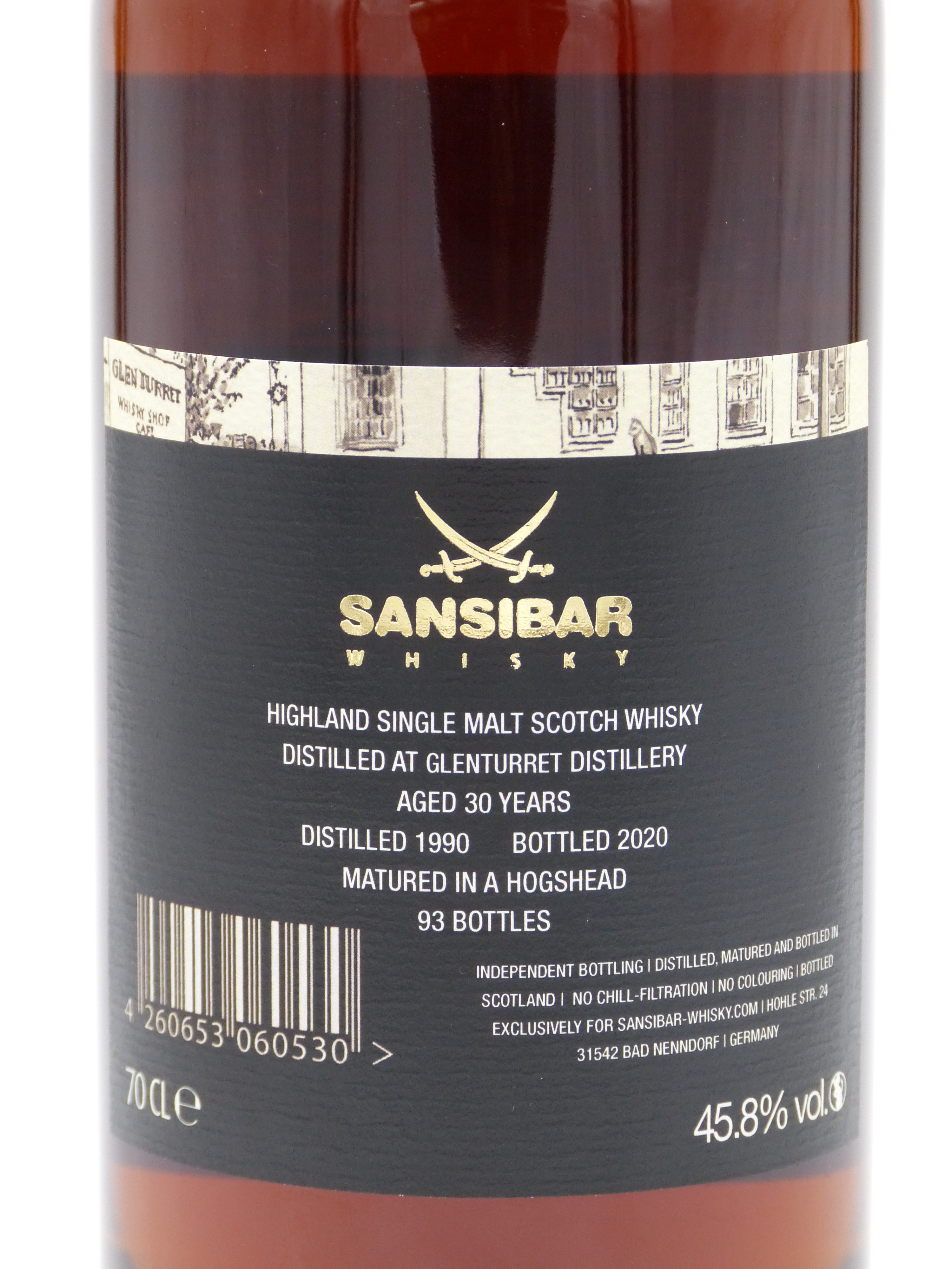 Glenturret 30y - 10th Anniversary Bottling by Sansibar Whisky