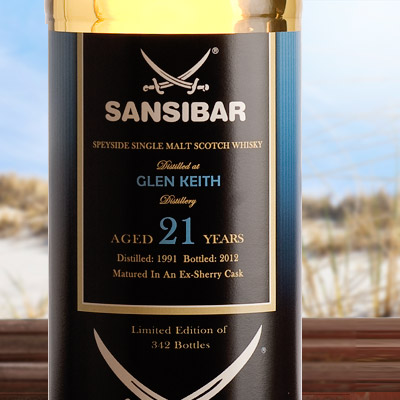 Glen Keith 21y - Sansibar First Label