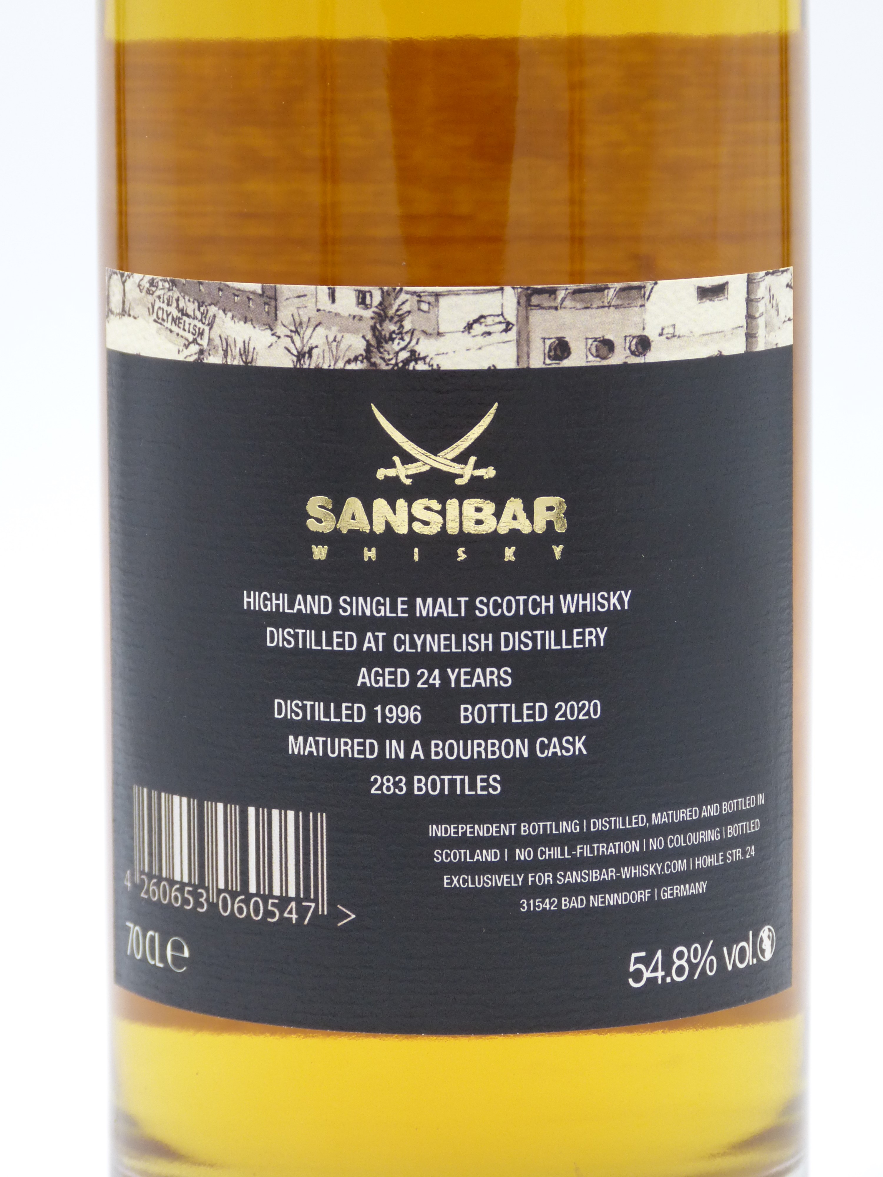 Clynelish 24y - 10th Anniversary Bottling by Sansibar Whisky