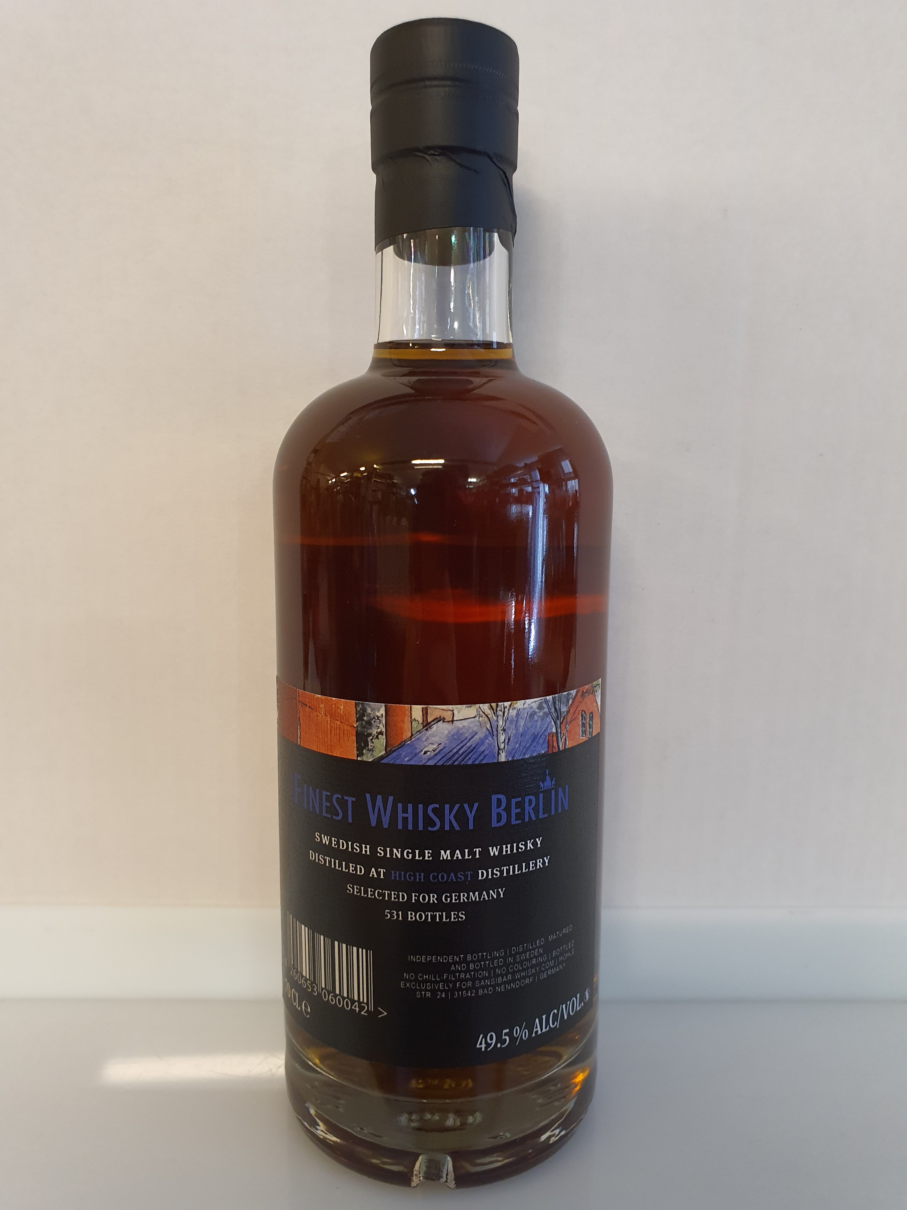 Swedish Single Malt Whisky NAS - Finest Whisky Berlin Batch 3