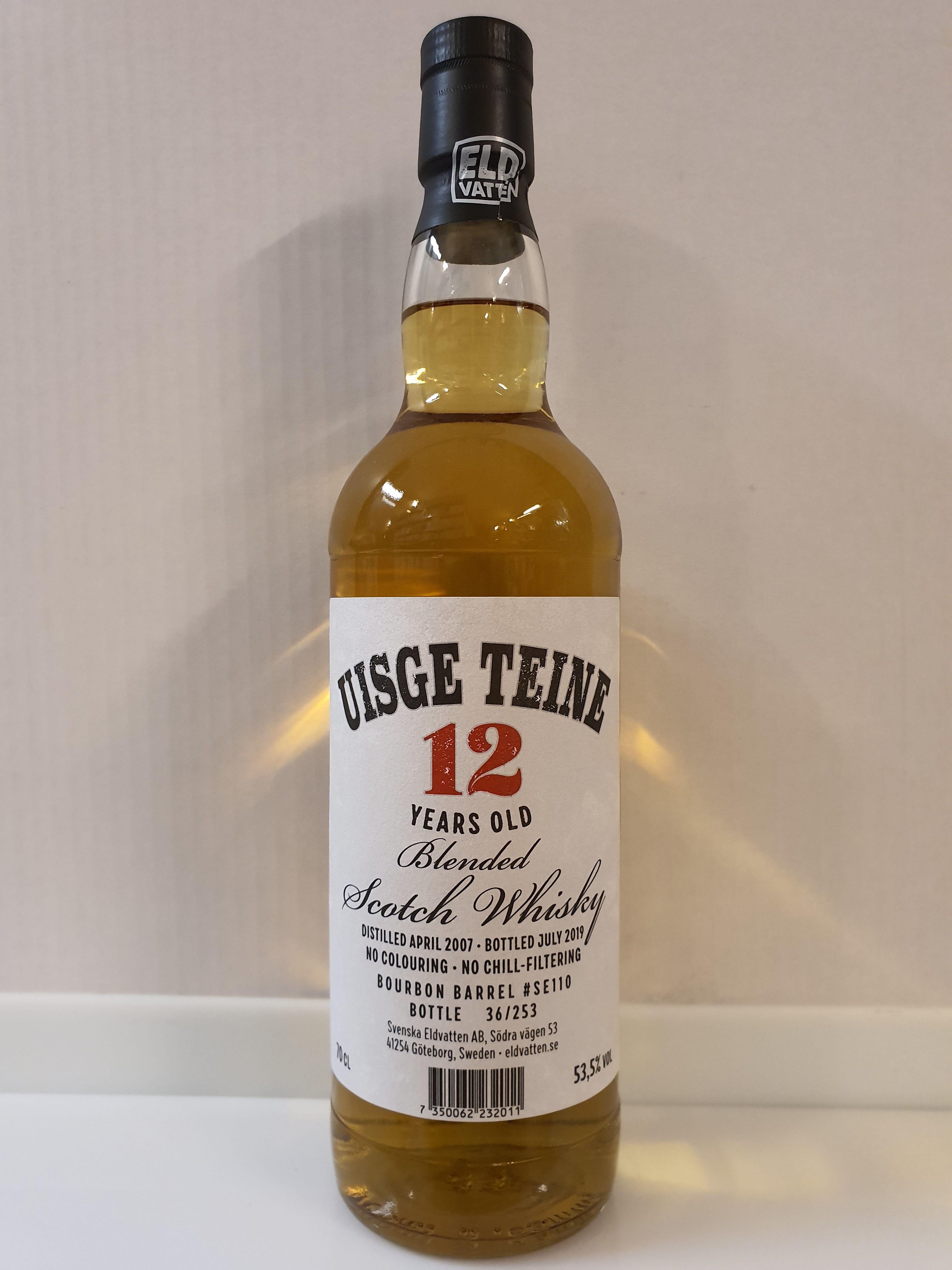 Uisge Teine 12y - Eldvatten
