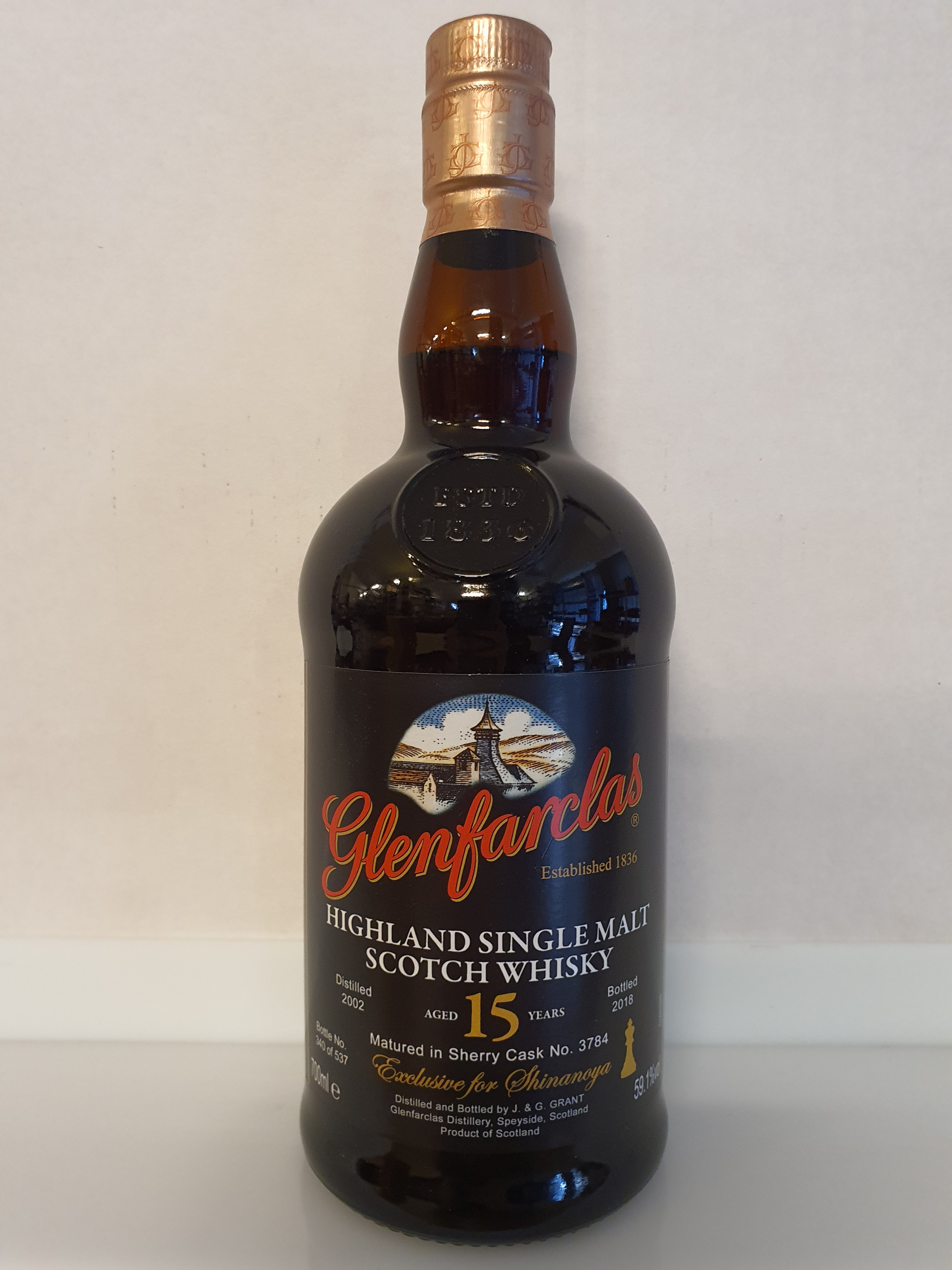 Glenfarclas 15y - Shinanoya