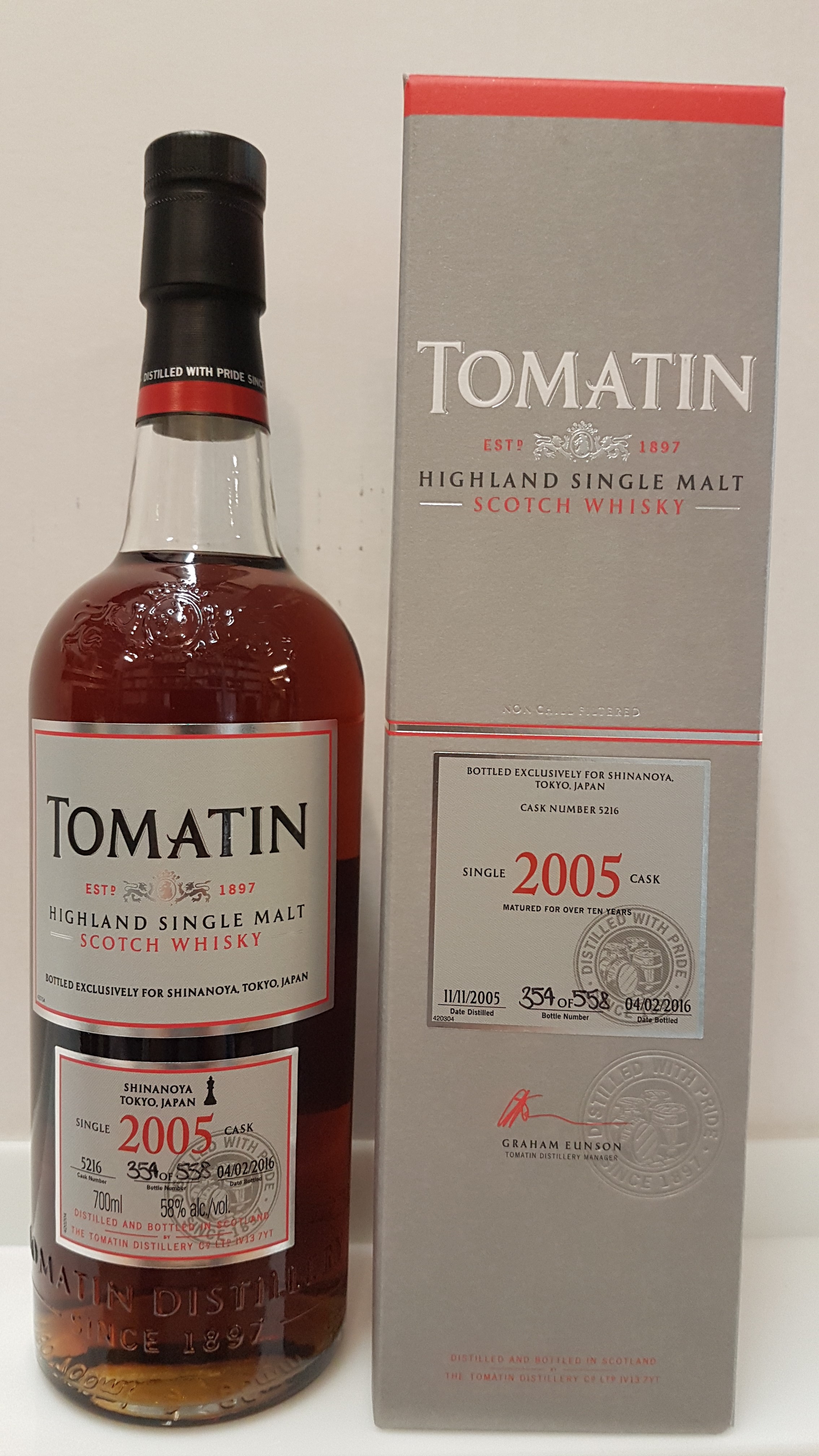 Tomatin 10y - Shinanoya