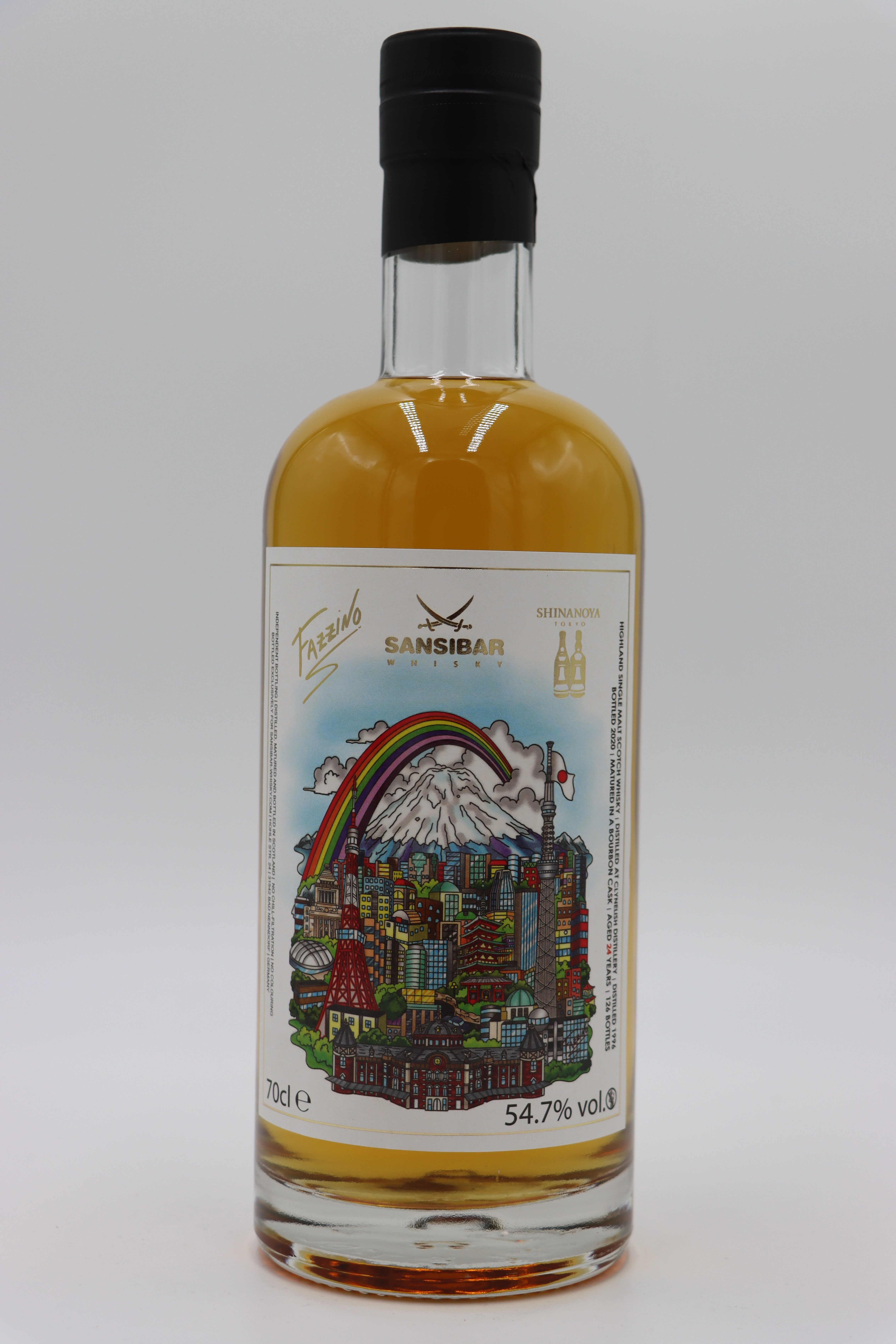 Clynelish 24y - Sansibar Whisky Fazzino Label for Japan