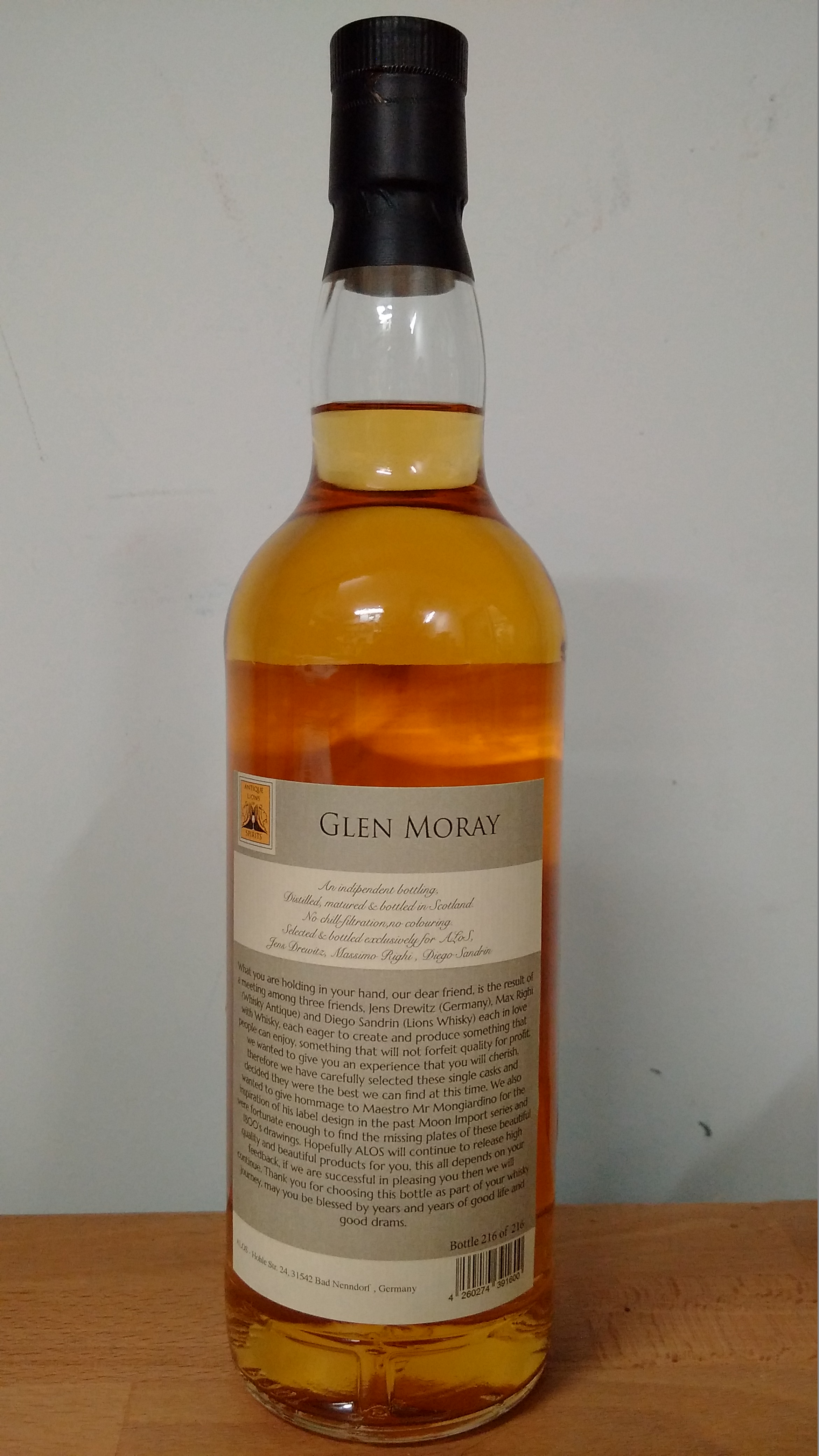 Glen Moray 28y - ALOS
