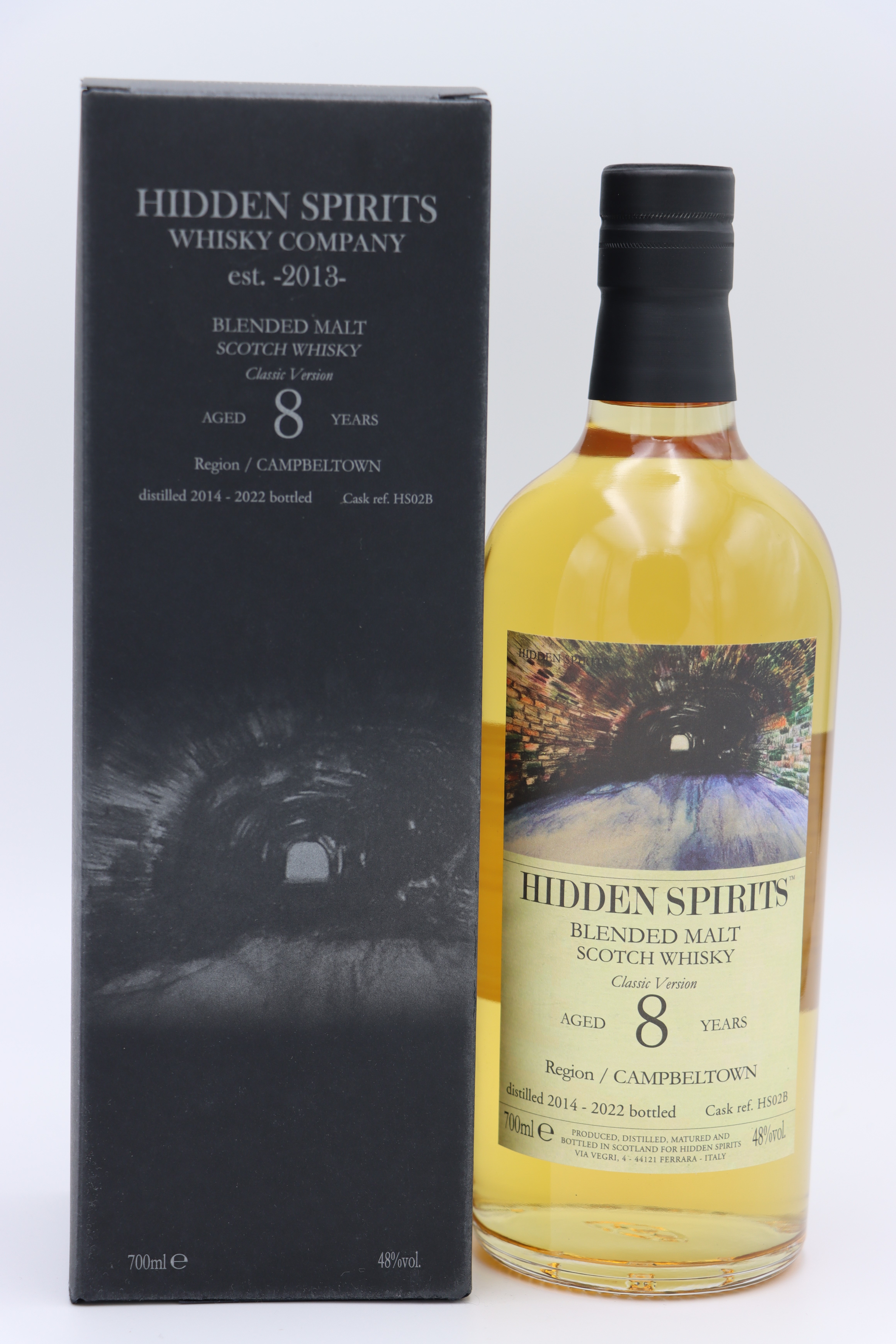 Campbeltown Blended Malt 8y - Hidden Spirits Classic Version