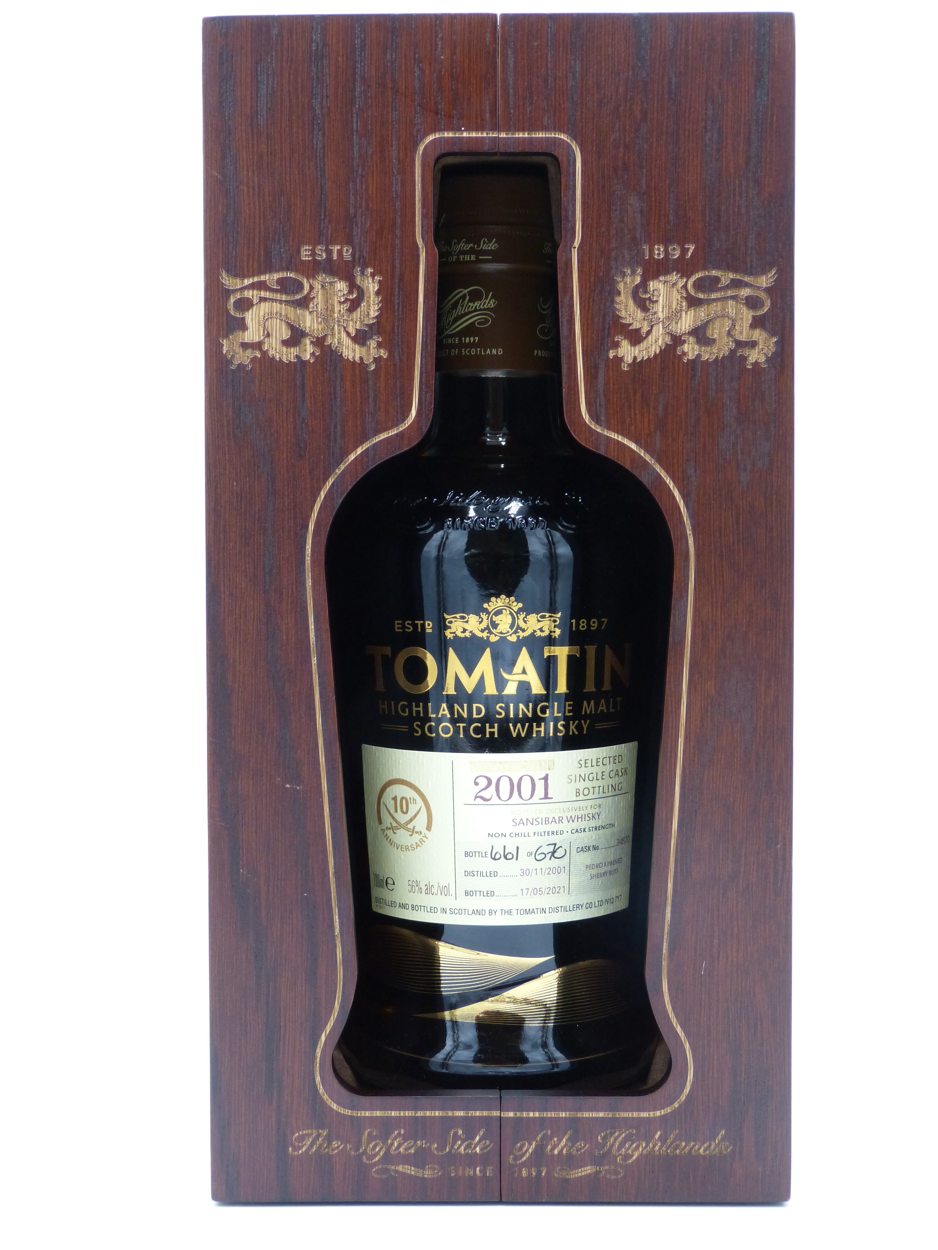 Tomatin 19y - 10th Anniversary Bottling by Tomatin Distillery