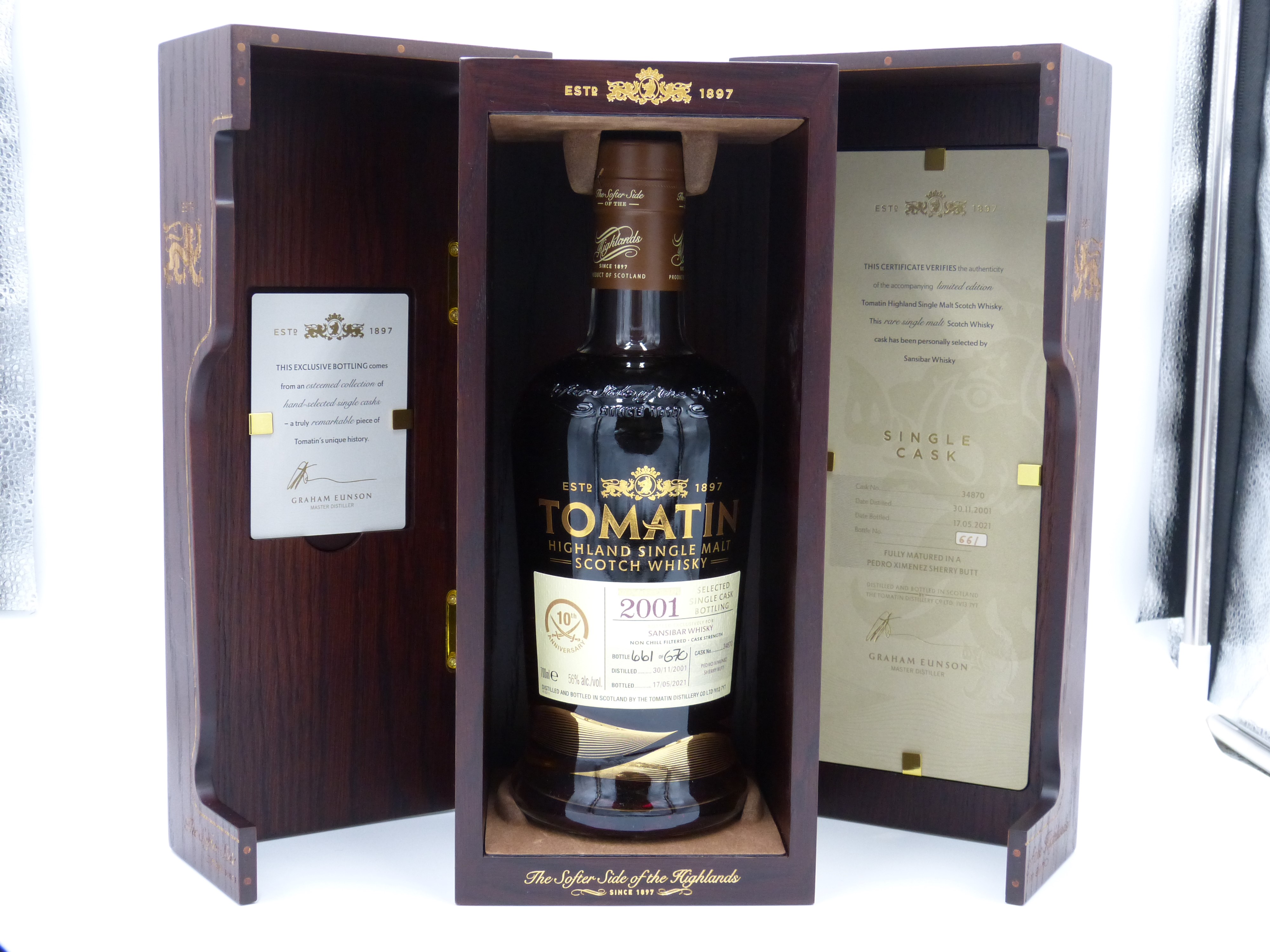 Tomatin 19y - 10th Anniversary Bottling by Tomatin Distillery