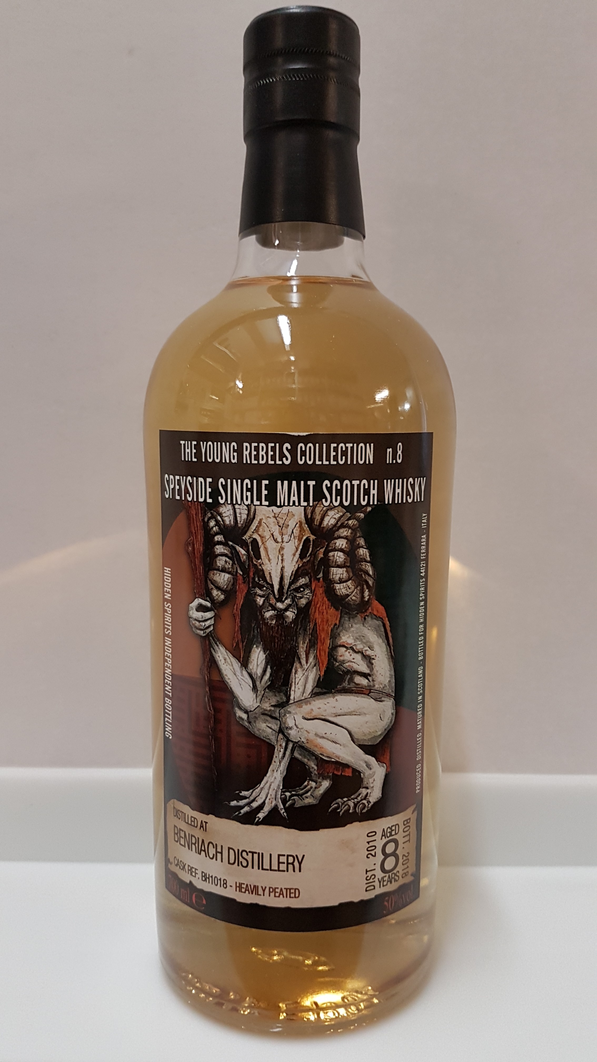 Benriach (Heavily peated) 8y - Hidden Spirits
