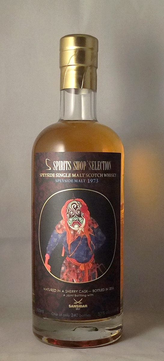 Speyside Region Malt 43y - Chinese Theatre Mask