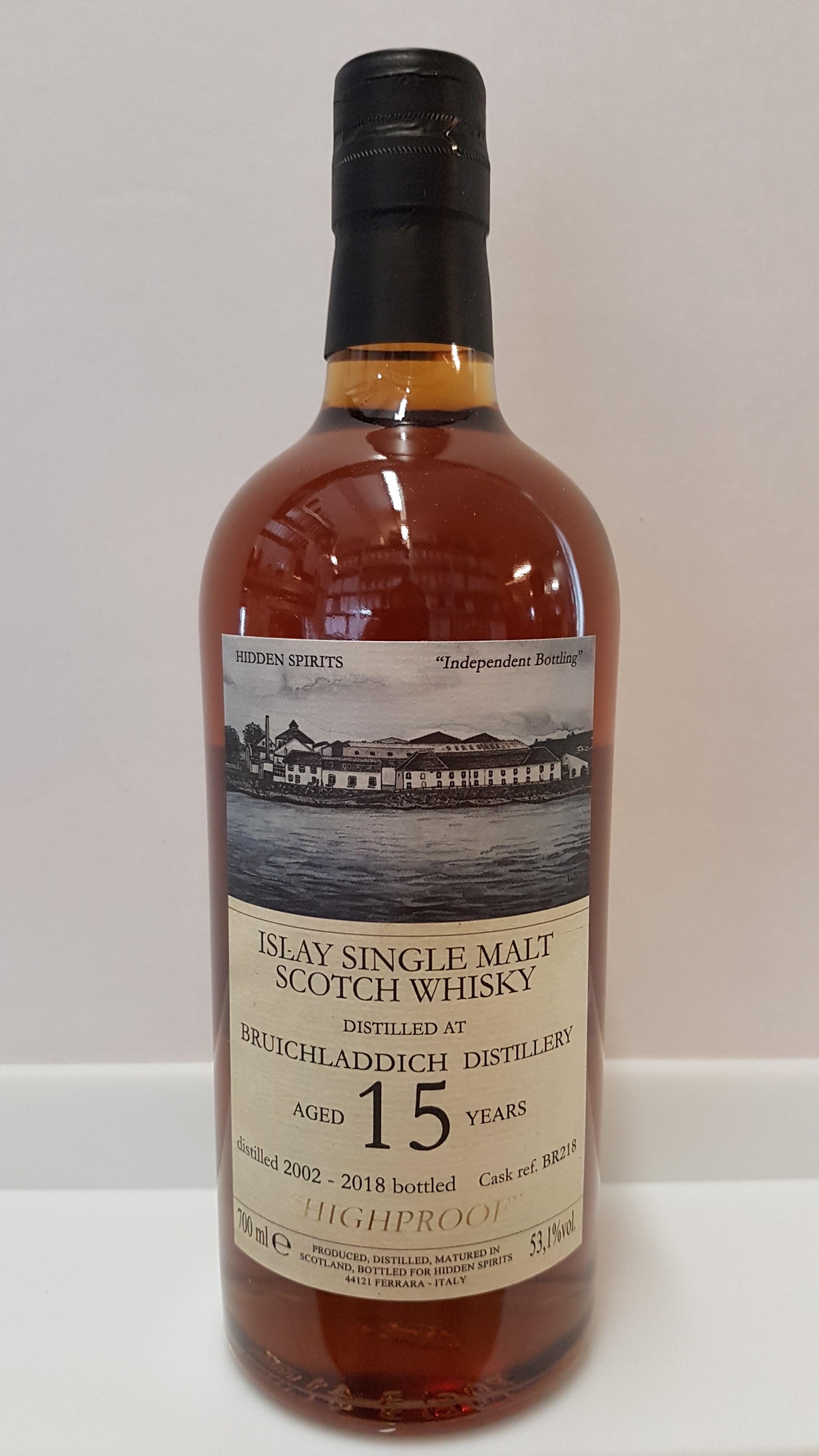 Bruichladdich 15y - Hidden Spirits