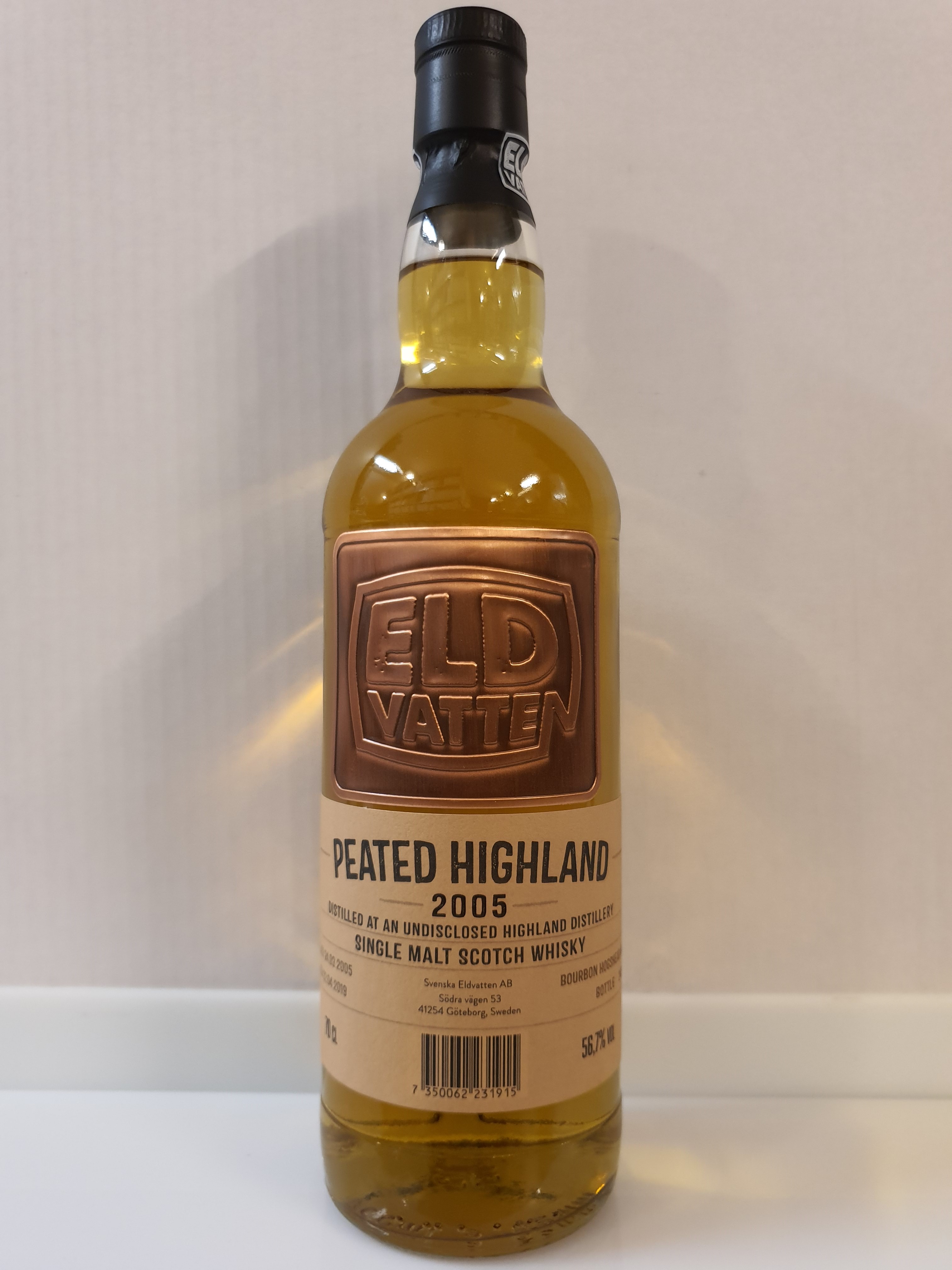 Peated Highland 14y - Eldvatten